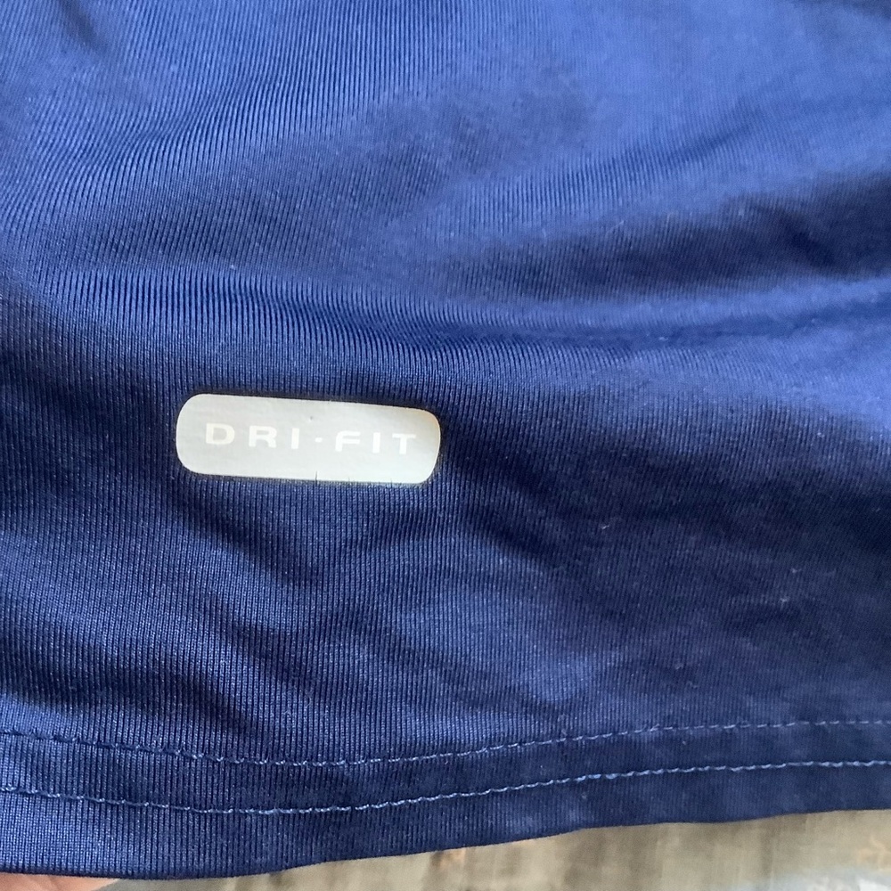 Nike Dri-Fit Icon Basketball Shorts Black Navy No Drawstring Size XL - Picture 4 of 8